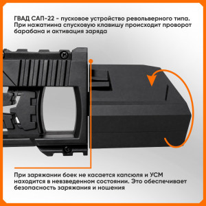Пусковое устройство ГВАД САП-22 (двухзарядное) Пусковое устройство ГВАД САП-22 (двухзарядное)