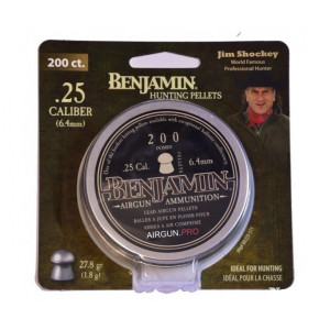 Пули Crosman Benjamin Discovery Domed 6,35 мм, 1,80 грамм, 200 штук