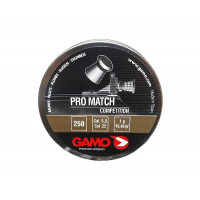 Пули Gamo Pro Match 5,5 мм, 1 грамм, 250 штук Пули Gamo Pro Match 5,5 мм, 1 грамм, 250 штук