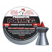 Пули JSB Predator Polymag 5,5 мм, 1,04 грамма, 200 штук Пули JSB Predator Polymag 5,5 мм, 1,04 грамма, 200 штук